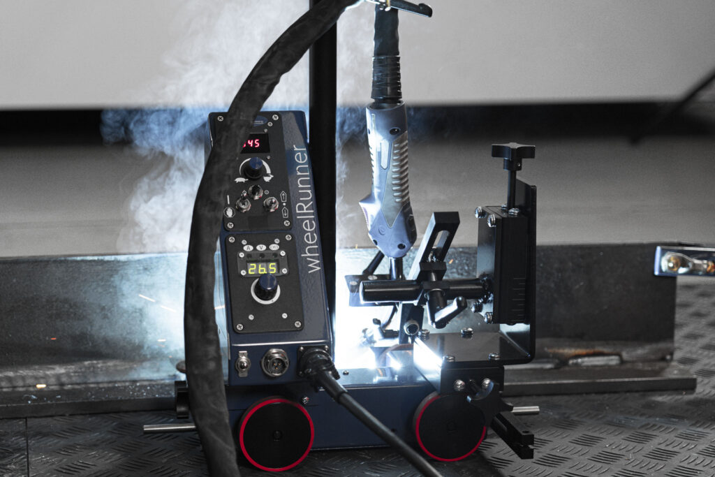 Böhler wheelRunner hegesztőtraktor