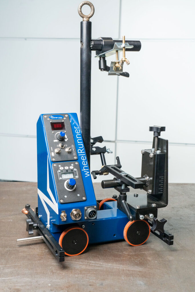 Böhler wheelRunner hegesztőtraktor