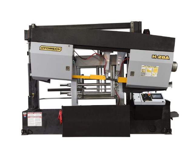 HYDMECH H-28A kétoszlopos automata szalagfűrész
