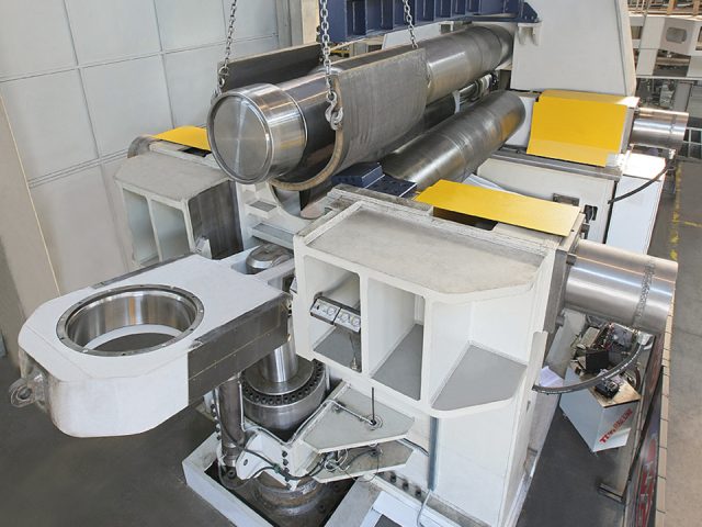 MG PH Line — 3 hengeres, változtatható geometriájú lemezhengerítő